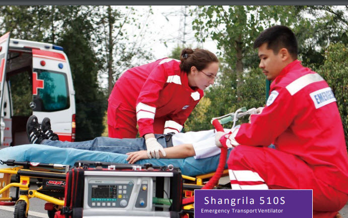 Shangrila 510S Emergency Transport Ventilator